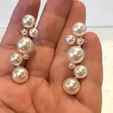 Plunder | Jewelry | Nwt Plunder Isla Rose Earrings Gold Tone ...