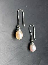 Hook Pearl Diamond Earrings Fine Earrings for sale | eBay