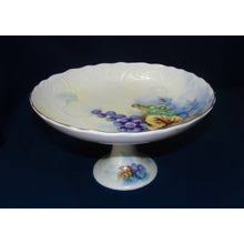 Lefton Violet Chintz large bone dish 631 good condition on eBid United States | 188955889