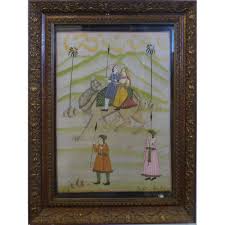 High-Quality Traditional Fine Art Of Indian Painting On Silk ...