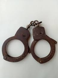 hand pills * police?* iron made * Showa Retro * that time thing *: Real Yahoo auction salling