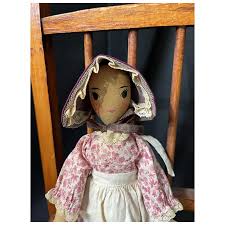 12 1/2" Vintage Alice Wainwright Polly Shorrock Carved ...