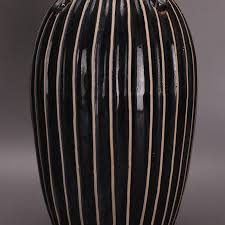 9.8" China antique Song dynasty Xing kiln Line pattern vase ...