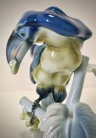 Rosenthal Porcelain Toucan with Grapes, Art Deco Bird (B) | eBay Australia