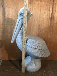 Vintage Union Products Pelican Stork Blow Mold Lawn Decoration Ornament | eBay