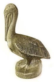 Cement Pig Garden Ornament