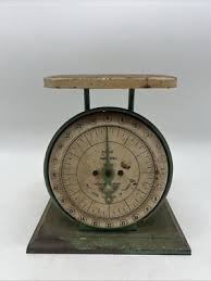 Vintage Antique Pelouze Family Scale Deluxe 24 Lbs Scale Chicago USA | eBay
