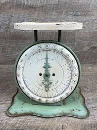 Vintage fan and kitchen scale - Schneider Auctioneers LLC