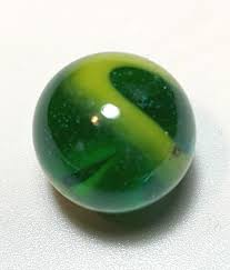 25mm "iguana" Glass Marble Shooter (1 Inch) Transparent ...