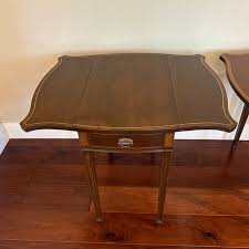 1940s Pair of Vintage Pembroke Tables | Chairish