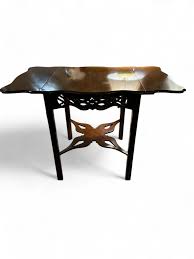 Baker Charleston Pembroke Drop Leaf Side Table - a Pair | Chairish