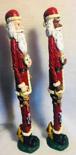 Handpainted "it's Christmas Time" Pencil Santa - Etsy