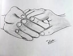 Simple sketches hand made.