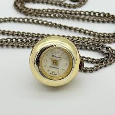 Vintage PRINCETON Gold Tone Round Ball Style Swiss ...