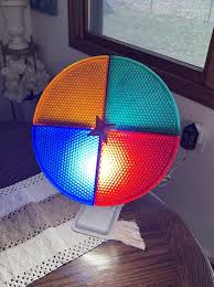 Vintage Penetray Motorized Color Wheel Aluminum Christmas ...