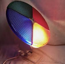 Vintage Penetray Motorized Color Wheel Aluminum Christmas ...