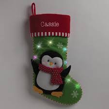 Personalized Twinkling LED Stocking - 20242175 | HSN