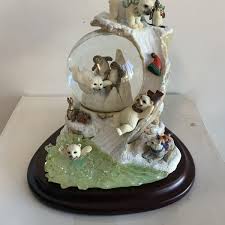 Lenox Polar Bear Snow Global With Stand | eBay