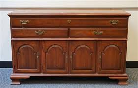 Lot - Chippendale Style Cherry Buffet by Pennsylvania House