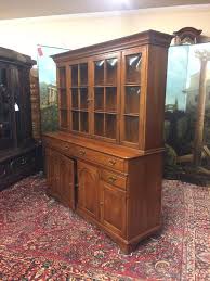 Vintage China Cabinet, Bubble Glass Cabinet, Pennsylvania ...