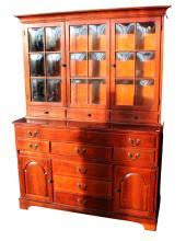 Sold at Auction: Vintage 2pc PA Housechina buffet cabinet ...