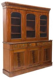 19th C Victorian Book Shelf Auction