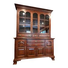 Late 20th Century Dark Stained Pennsylvania House China ...