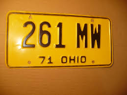 1971 Ohio Plate - Etsy