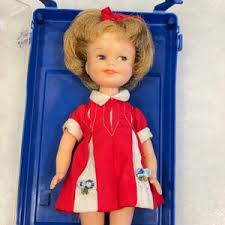 Vintage Deluxe Reading Penny Brite Doll Original Case Red Dress Bow Bendable - Etsy