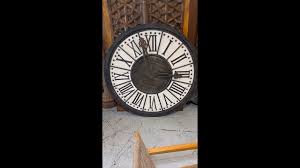 Large Wall Clock Plaque For Sale at 1stDibs