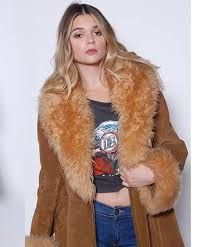 Penny Lane Almost Famous Boho Brown Coat