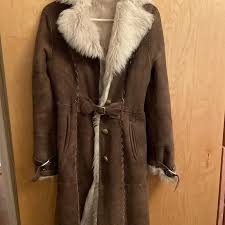 Cole Haan | Jackets & Coats | Cole Haan Long Shearling Coat ...