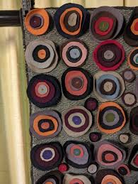 VINTAGE MCM 1950'S HAND MADE EYE CATCHING OPTICAL TEXTILE ART WALL HANGING | eBay