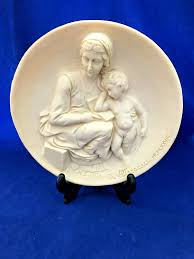 PENSIVE MADONNA 1st issue Living Madonna series ivory ...