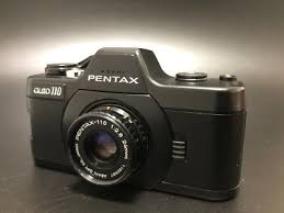 🍙N.Mint w/box🍙 PENTAX Auto 110 Film SLR Camera Body 24mm f ...