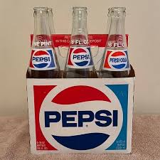 Pepsi | Other | Vintage Pepsicola 6 Pack6 Ounce Swirl Glass ...
