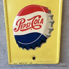 Have a Pepsi" Vintage Metal Thermometer