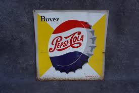 French Pepsi Sign 1950s AP1841 – Early California Antiques Shop
