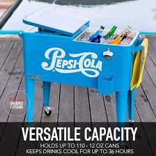 Permasteel PS-203-PEPSI-AM 80 qt. Vintage Pepsi-Cola ...