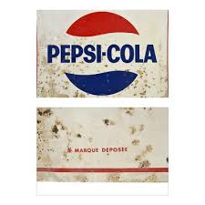 Pepsi-Cola Enamelled Plate for sale at Pamono