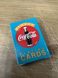 Coca-Cola Coke MINIATURE Playing Cards 409 NEW Teal Case | eBay