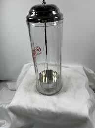 TableCraft Coca Cola Straw Dispenser Glass Holder Jar | eBay