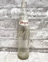 Pepsi Cola Swirl Bottle Red & White Label ACL 16 oz ounce 1 pint vintage | eBay