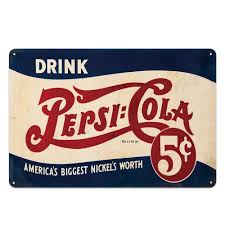 Pepsi Vintage Brand Wall Art Metal Signs – Aesthetic Wall Decor