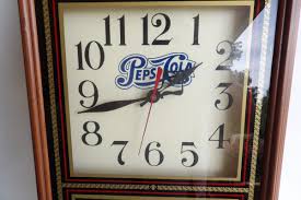Vintage Pepsi Wall Clock WITH PENDULUM | eBay