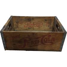 Vintage Pepsi Cola Wooden Crate Box Baltimore MD 18×12×7 – Rustic Soda Pop Decor | eBay