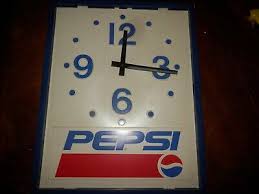 Pepsi Wall Clock Vintage - Displayed in Daytona Beach Bar ...