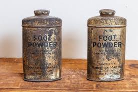 WWI US Army Foot Powder Manhattan Soap Co. Vintage Bathroom Military D – Eagle's Eye Finds