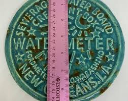 Mardi Gras New Orleans Water Meter Hot Plate Holder / Trivet ...