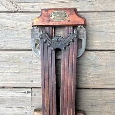 Vintage Perfection Wall Mounted Wooden Drying Rack, Rustic ...